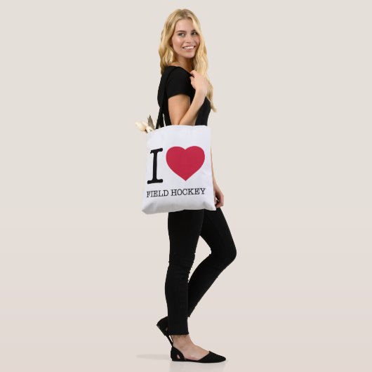 I LIEBE FELD HOCKEY TASCHE (Am Model)