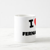 I Liebe Fernando Kaffeetasse (Mittel)