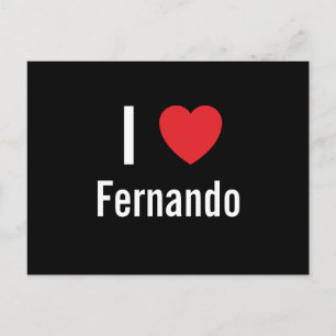 I Liebe Fernando Postkarte