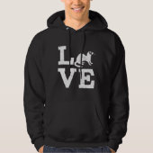 I Liebe Ferrets Hoodie (Vorderseite)