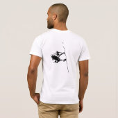 I LIEBE-FESTE SPRÜNGE T-Shirt (Schwarz voll)