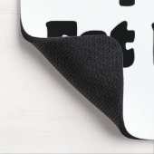 I Liebe Fett Boys Mousepad (Ecke)