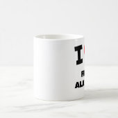 I Liebe-Feuersignale Kaffeetasse (Mittel)