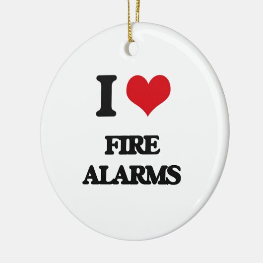 I LIEBE-Feuersignale Keramikornament (Links)