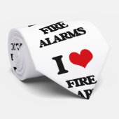 I LIEBE-Feuersignale Krawatte (Gerollt)