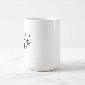 I Liebe Fidschi Kaffeetasse (Mittel)