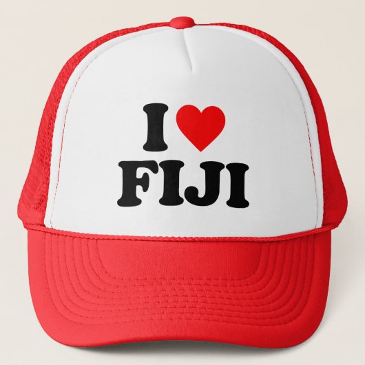 I LIEBE FIDSCHI TRUCKERKAPPE (Vorderseite)