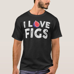 I Liebe Figoutfit vegetarische Abb. Pflanze T-Shirt