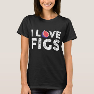 I Liebe Figoutfit vegetarische Abb. Pflanze T-Shirt