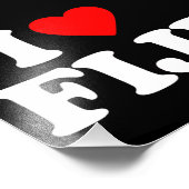 I LIEBE FIJI FOTODRUCK (Ecke)