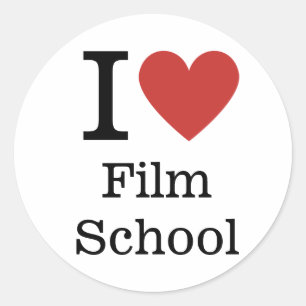 I ❤️ Liebe Film School STICKER