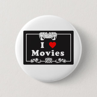 I Liebe-Filme mit stiller Film-Flair Button
