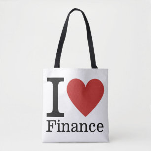 I ❤️ Liebe Finanzen - Finanzabteilung - Tasche