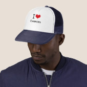 I Liebe-Finanzen Truckerkappe (Beispiel)