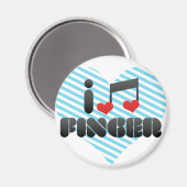I Liebe Finger Magnet (Vorderseite/Rückseite)