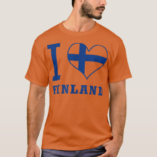 I Liebe Finnland , Finnland Liebhaber T-Shirt