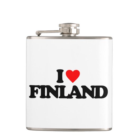 I LIEBE FINNLAND FLACHMANN (Vorderseite)