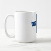 I LIEBE-FINNLAND-HERZ KAFFEETASSE (Links)