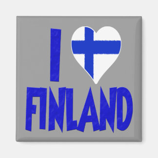 I Liebe Finnland Magnet