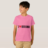I Liebe Finnland T-Shirt (Vorne ganz)