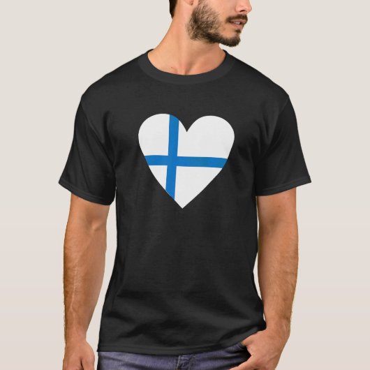 I Liebe Finnland T-Shirt (Vorderseite)
