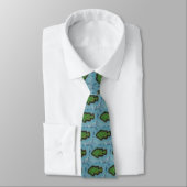 I Liebe Fisch Krawatte Dyed Necktie (Gebunden)