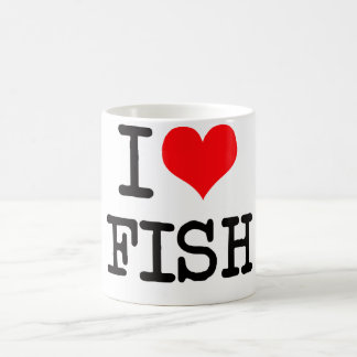 I Liebe-Fisch-Tasse Kaffeetasse