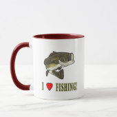 I Liebe-Fischerei: Forellenbarsch Tasse (Links)