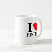 I Liebe Fishies Kaffeetasse (VorderseiteRechts)