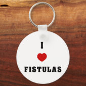 I Liebe Fistulas Schlüsselanhänger (Vorderseite)