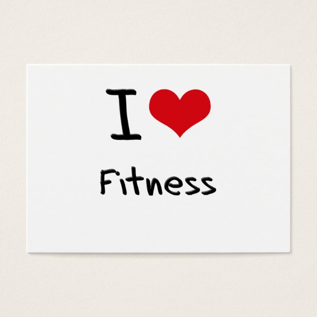 I LIEBE FITNESS (Vorderseite)