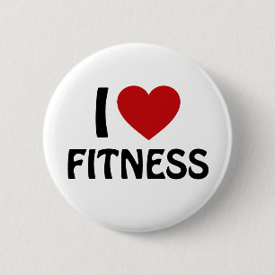 I LIEBE FITNESS BUTTON