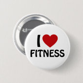 I LIEBE FITNESS BUTTON (Vorne & Hinten)