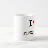 I Liebe Fitzgerald Kaffeetasse (Mittel)