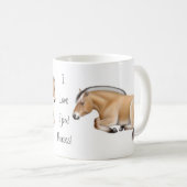 I Liebe-Fjord-PferdeTasse Kaffeetasse (VorderseiteRechts)