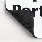I Liebe - Flagge Portugals Mousepad (Ecke)