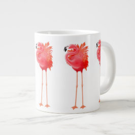 I Liebe Flamingos Jumbo Tasse