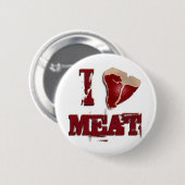 I Liebe-Fleisch Button (Vorne & Hinten)