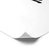 I Liebe Fleisch Poster (Ecke)