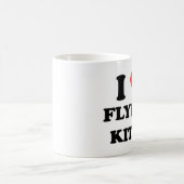 I Liebe-fliegende Drachen Kaffeetasse (Mittel)