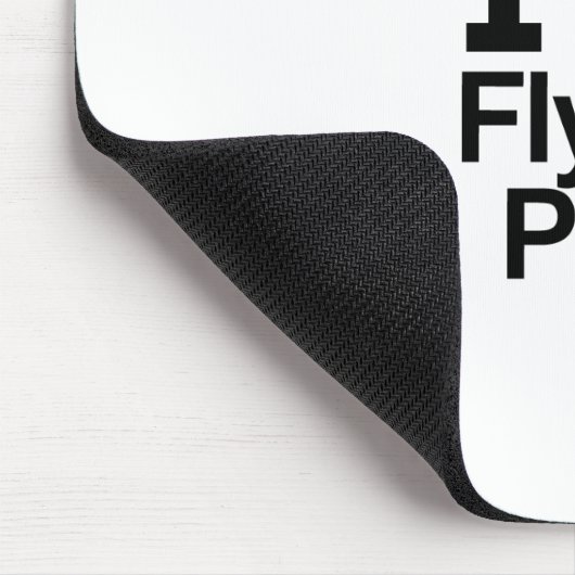 I Liebe-fliegende Schweine Mousepad (Ecke)