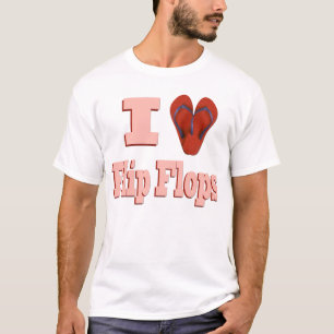 I Liebe Flip Flops T-Shirt