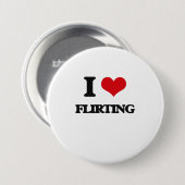 I LIEBE-Flirt Button (Vorne & Hinten)