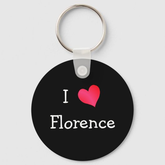 I Liebe Florence Schlüsselanhänger (Vorderseite)