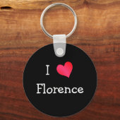 I Liebe Florence Schlüsselanhänger (Vorderseite)