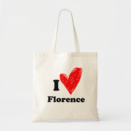 I Liebe Florence Tragetasche (Vorne)