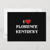 I. Liebe Florenz, Kentucky Postkarte (Vorne/Hinten)