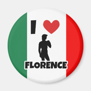 I Liebe Florenz Magnet