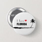 I Liebe Florida Button (Vorne & Hinten)