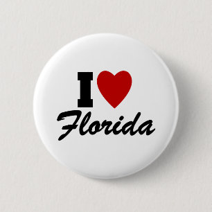 I Liebe Florida Button